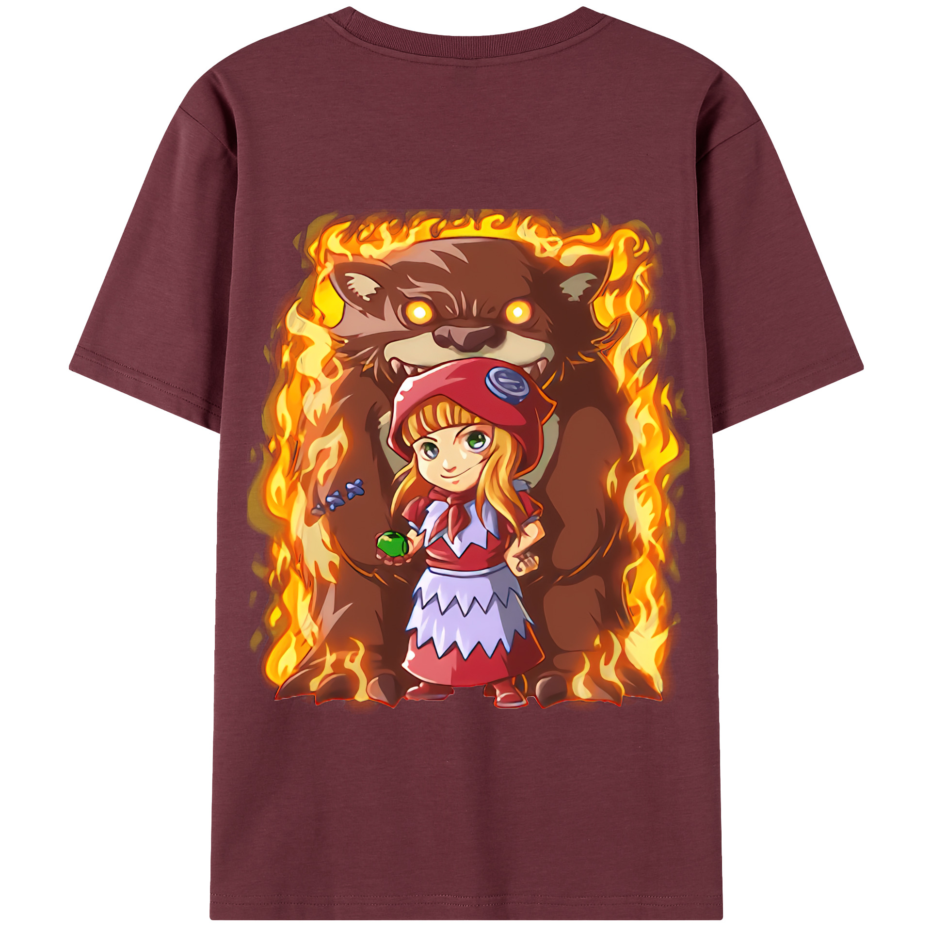 リーグ・オブ・レジェンド League of Legends LOL 綿100％半袖Tシャツ（背面プリント）